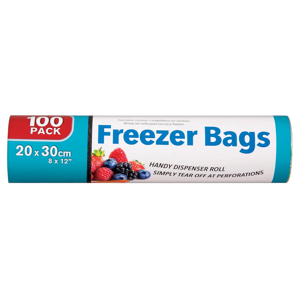 FREEZER BAG ROLL 100pk