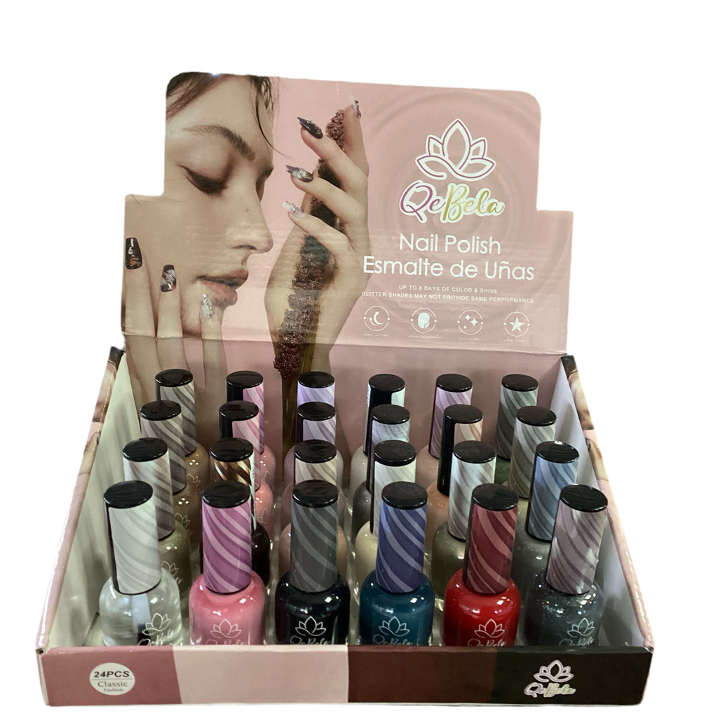 QEBELA NAIL POLISH (ASSORTED)