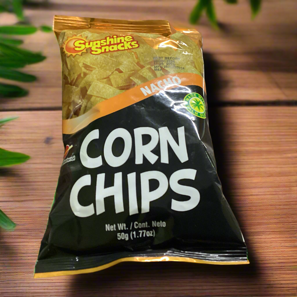 SUNSHINE SNACKS NACHO CORN CHIPS