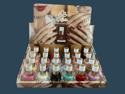 QEBELA NAIL POLISH ASSORTED.