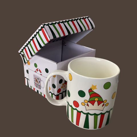 CHRISTMAS COFFEE MUG IN GIFT BOX