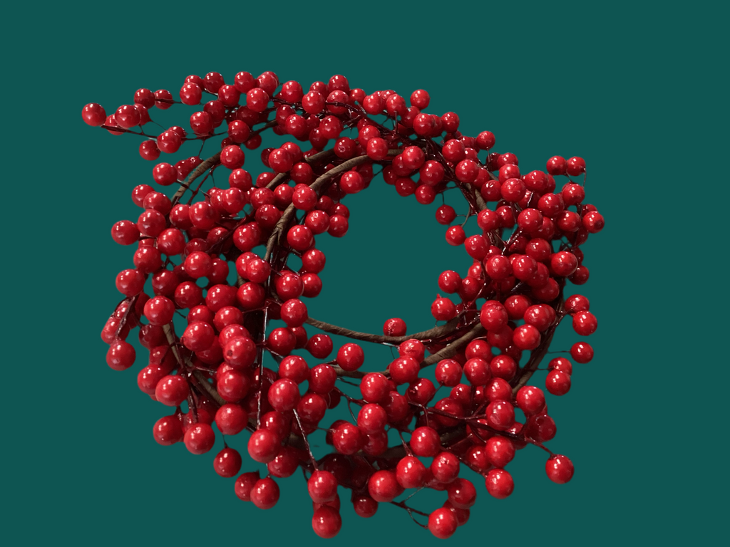 CHRISTMAS BERRY GARLAND 165CM