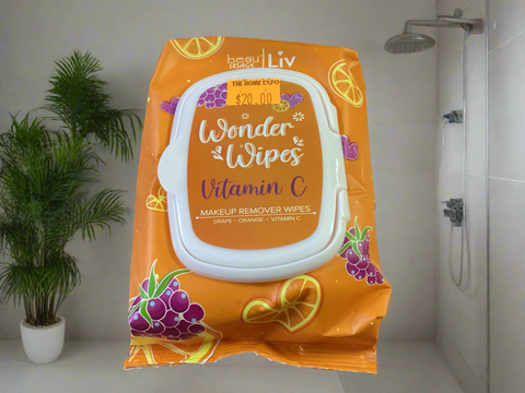 WONDER WIPES VITAMIN C MAKE UP REMOVER