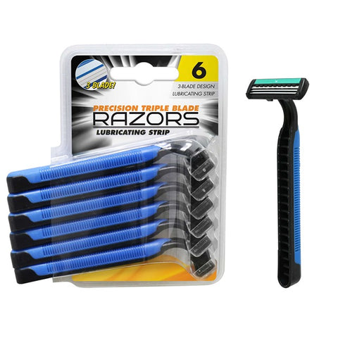 MEN’S RAZOR DISPOSABLE 6PK