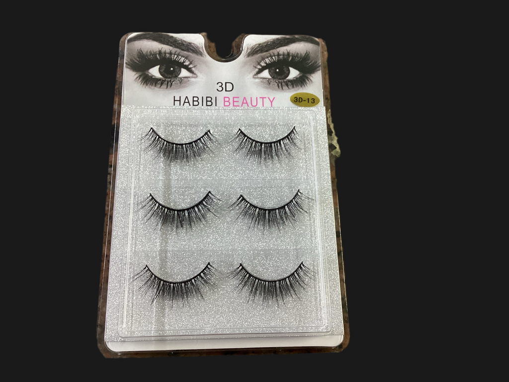 FALSE EYELASHES SET (3PAIRS)