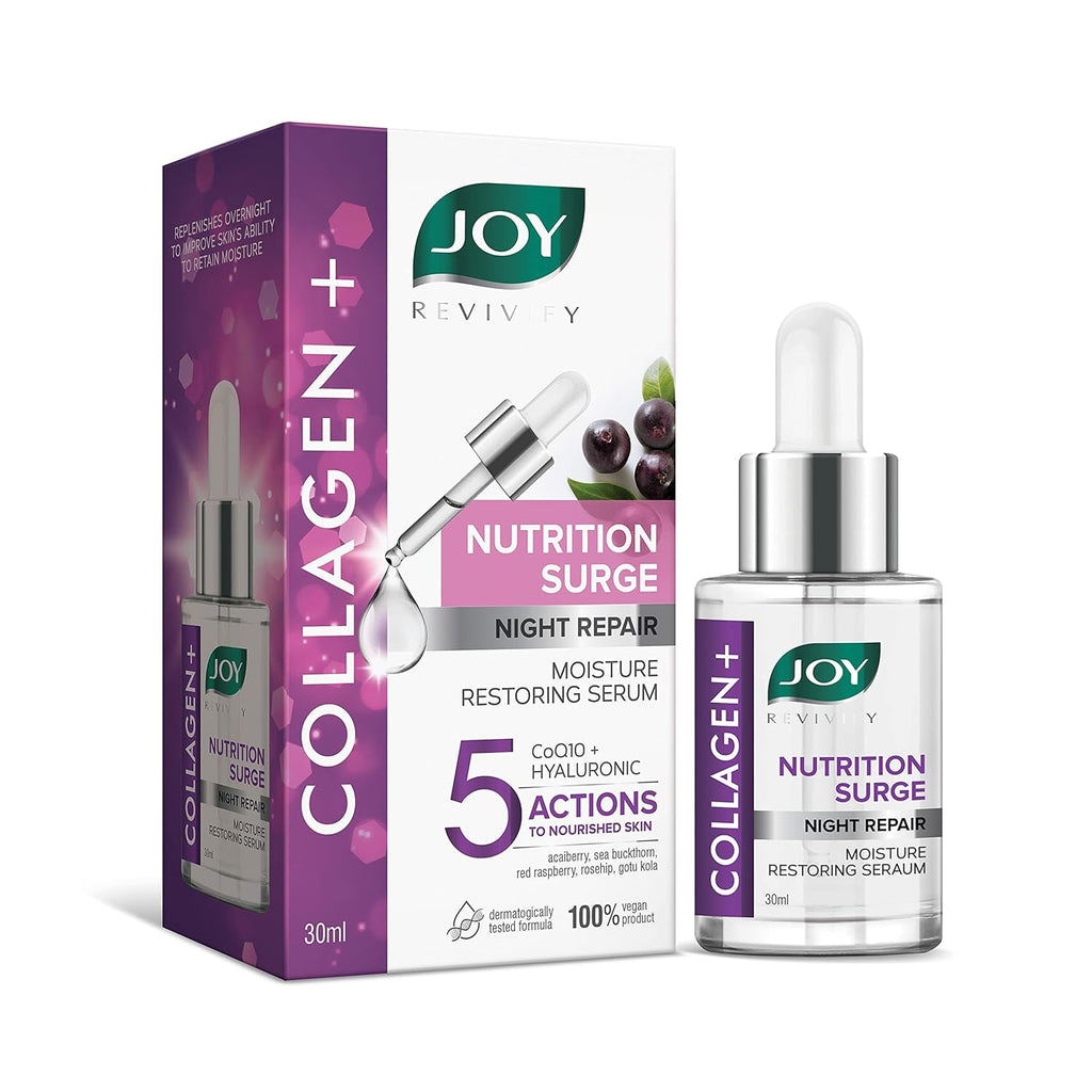 JOY NUTRITION SURGE COLLAGEN+ NIGHT REPAIR SERUM