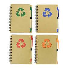 ECO NOTEBOOK 70PG WITH PEN