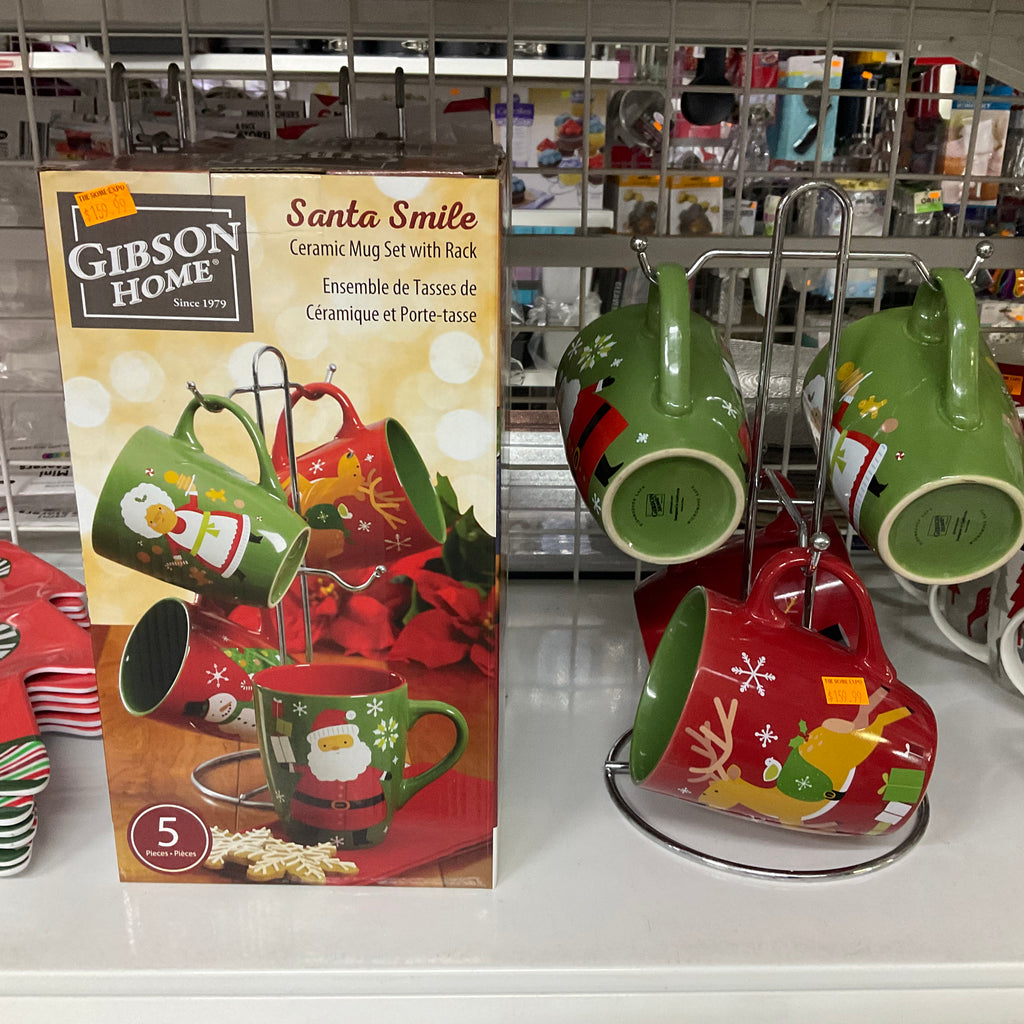 4PC SANTA SMILE CUP SET