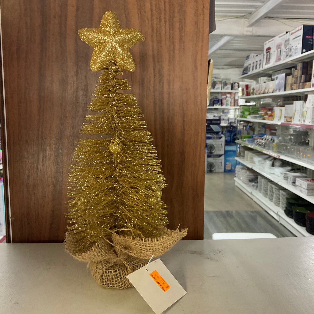 GOLD CHRISTMAS TREE ORNAMENT