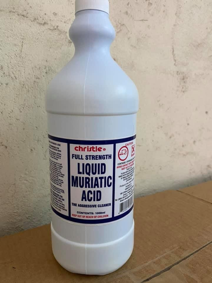 CHRISTLE MURIATIC ACID 1000ml