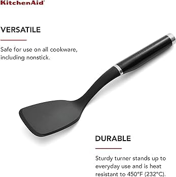 KITCHENAID SOLID TURNER (BLACK)