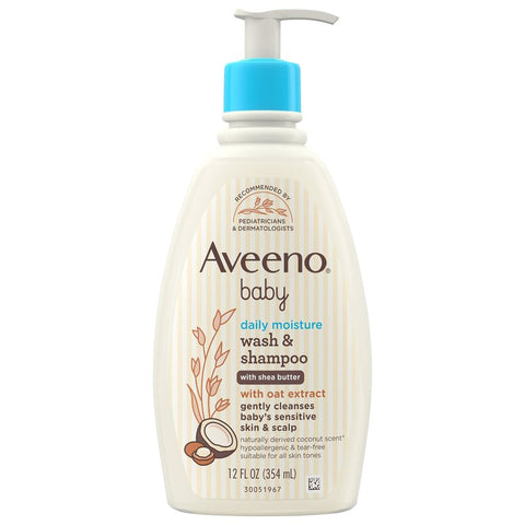 AVEENO BABY WASH AND SHAMPOO