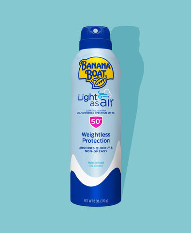 BANANA BOAT LIGHT AS AIR SUNSCREEN