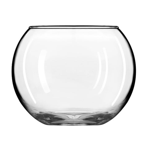 CRISA BUBBLE BALL GLASS VASE