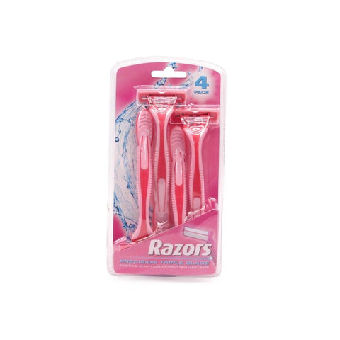 LADIES RAZOR DISPOSABLE 4PK