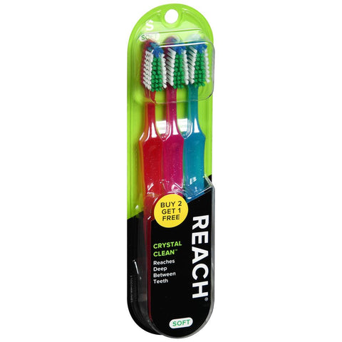 REACH TOOTHBRUSH SET 3PC (SOFT)