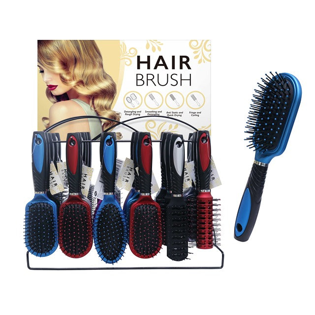 HAIR BRUSH METALLIC FINISH AH0311