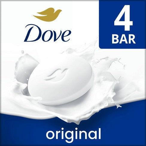 DOVE ORIGINAL 4PK BAR SOAP