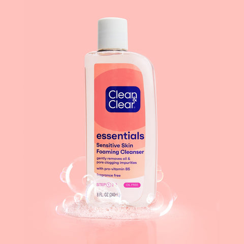 CLEAN & CLEAR ESSENTIALS FOAMING CLEANSER