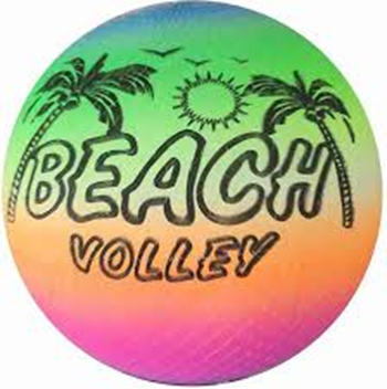 COLORFUL BEACH BALL PATTERNED