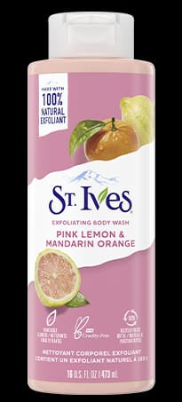 ST.IVES PINK LEMON &  MANDARIN ORANGE BODY WASH