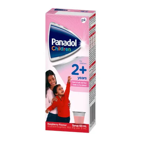 PANADOL CHILDREN SYRUP (RASPBERRY FLAVOUR) 60ML