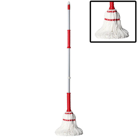 LIAO MICROFIBER TWIST MOP W/HANDLE W/SPONGE TIP