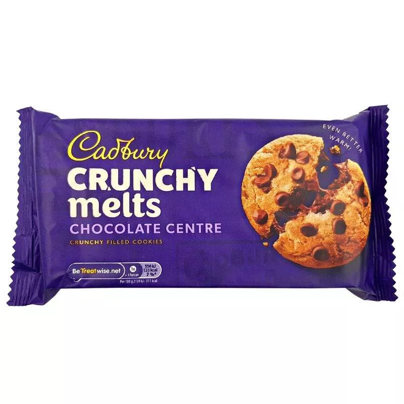 CADBURY CRUNCHY MELTS COOKIES