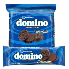 BERMUDEZ DOMINO CREAM COOKIES (CHOCOLATE)