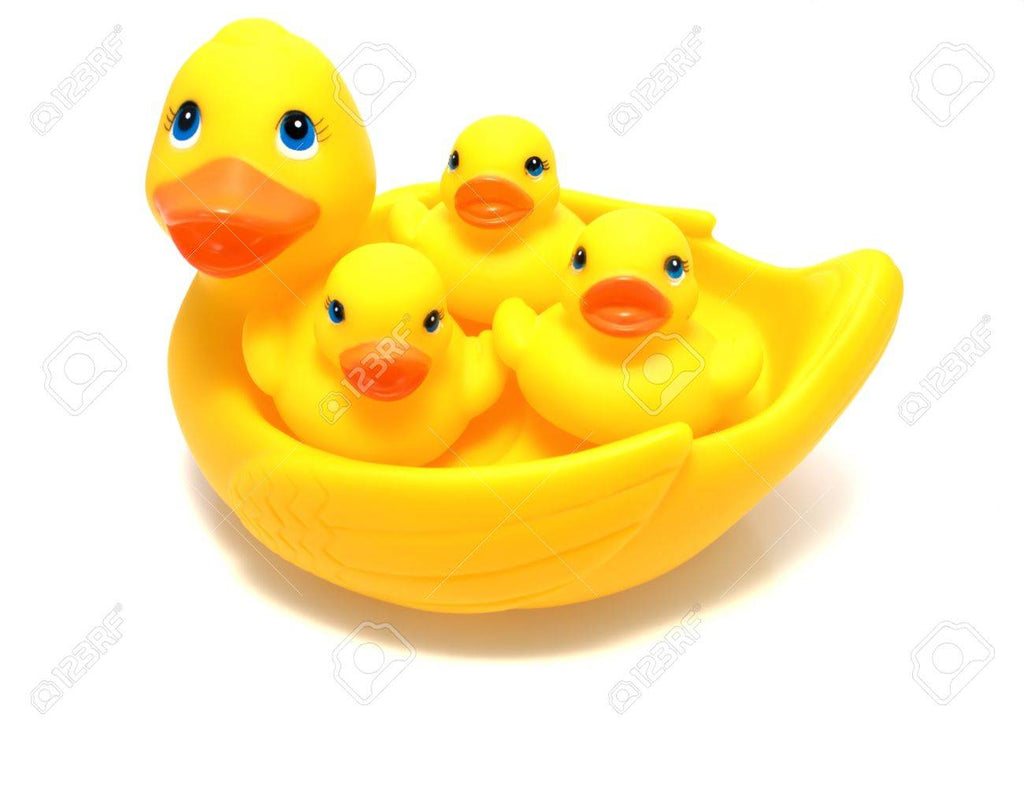 BABY RUBBER DUCKS (4PC SET)