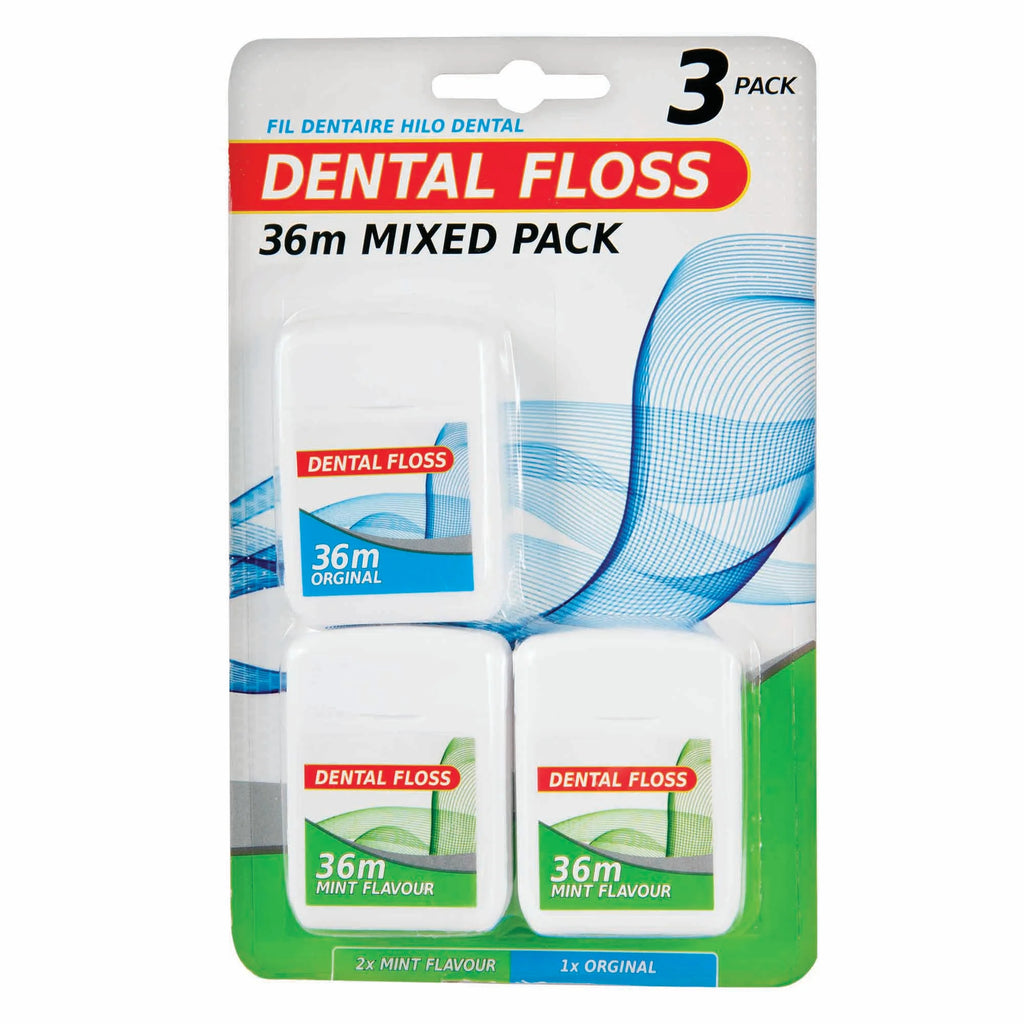 DENTAL FLOSS 3PACK