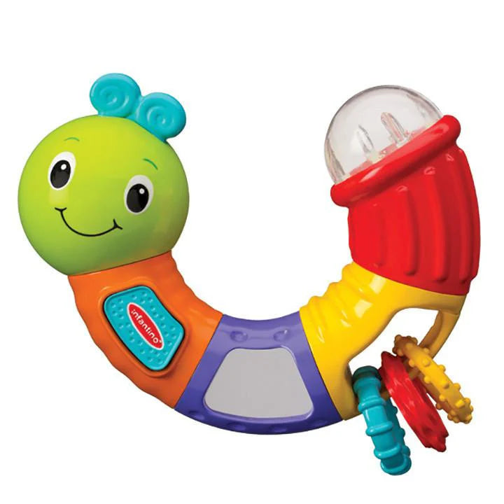 TWIST & PLAY CATERPILLAR RATTLE