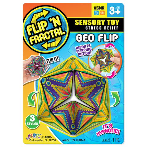 GEO FLIP SENSORY TOY STRESS RELIEF