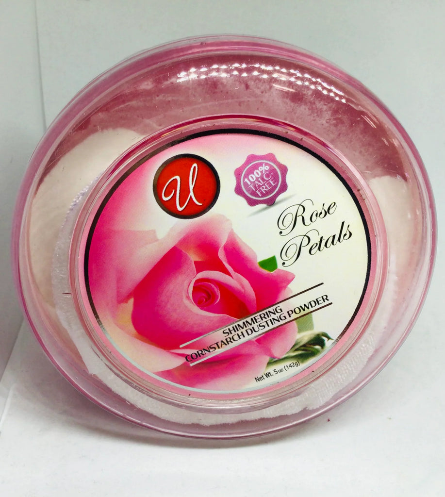 U DUSTING POWDER (5oz) ROSE PETALS