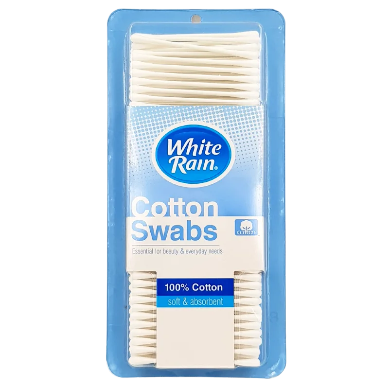 WHITE RAIN COTTON SWABS (200PCS)