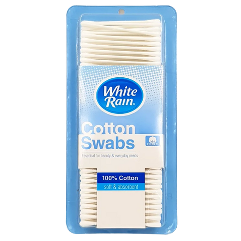 WHITE RAIN COTTON SWABS (200PCS)