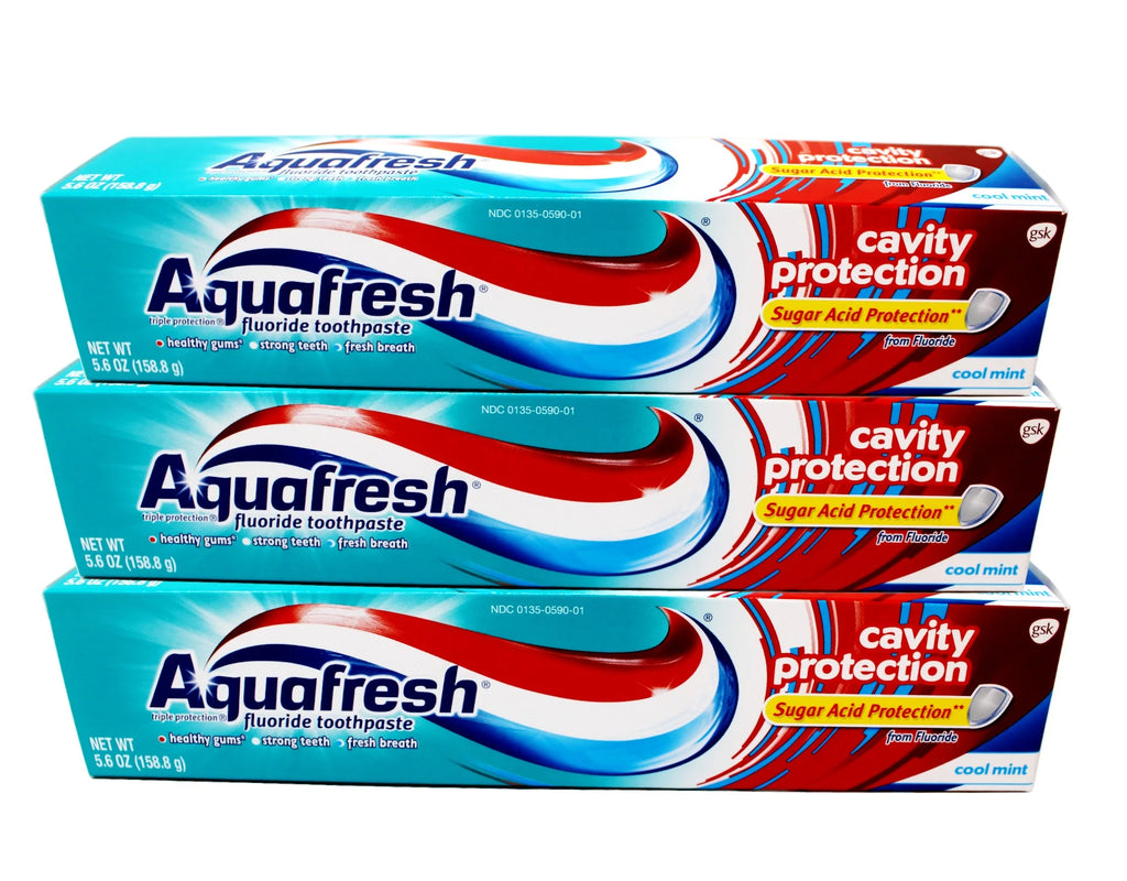 AQUAFRESH COOL MINT FLUORIDE TOOTHPASTE