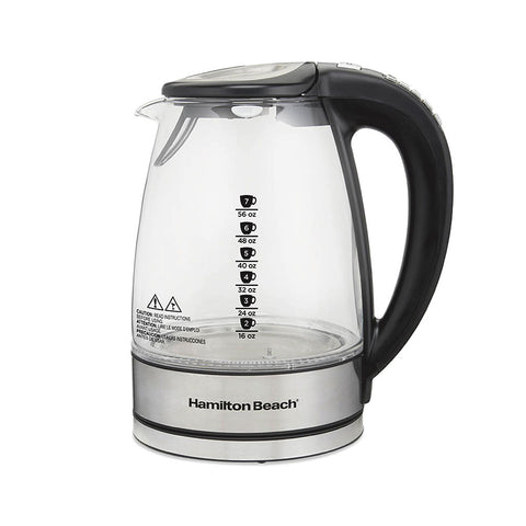 HAMILTON BEACH 1.7 GLASS KETTLE