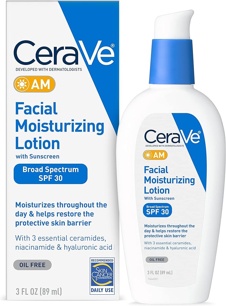 CERAVE FACIAL MOISTURIZING LOTION WITH SUNSCREEN