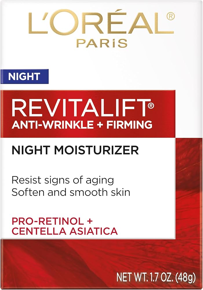 L’ORÉAL PARIS NIGHT RIVITALIFT ANTI-WRINKLE + FIRMING MOISTURIZER