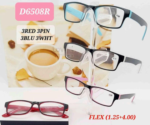 D6508R READING GLASSES