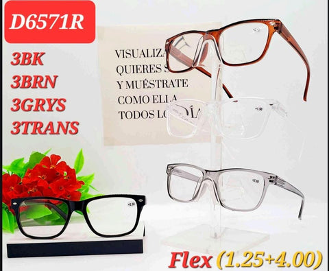 D6571R READING GLASSES