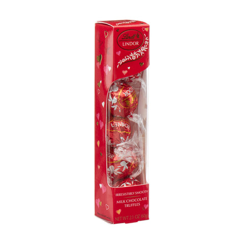 LINDT LINDOR MILK TRUFFLES FAVOR BOX