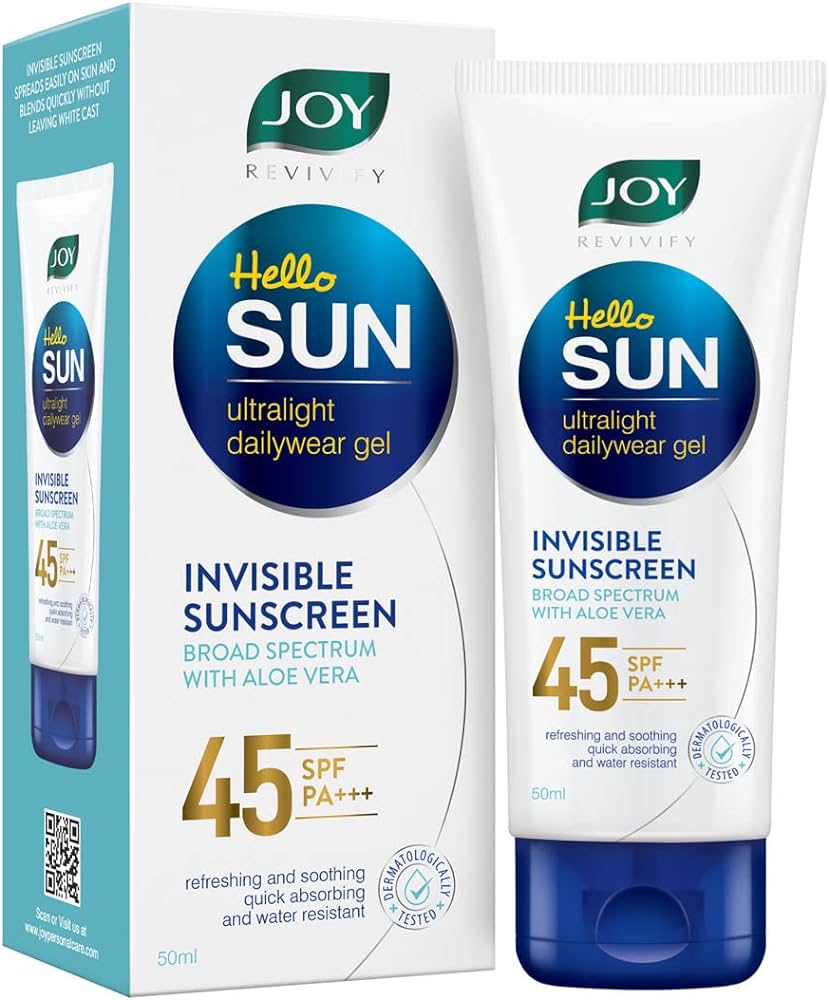 JOY HELLO INVISIBLE SUNSCREEN SPF45