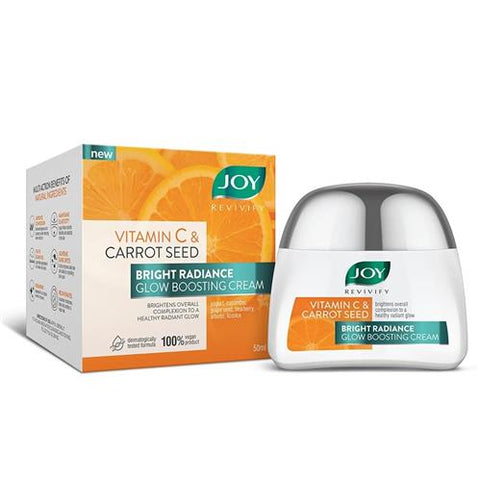 JOY REVIVIFY VITAMIN C & CARROT SEED GLOW BOOSTING CREAM