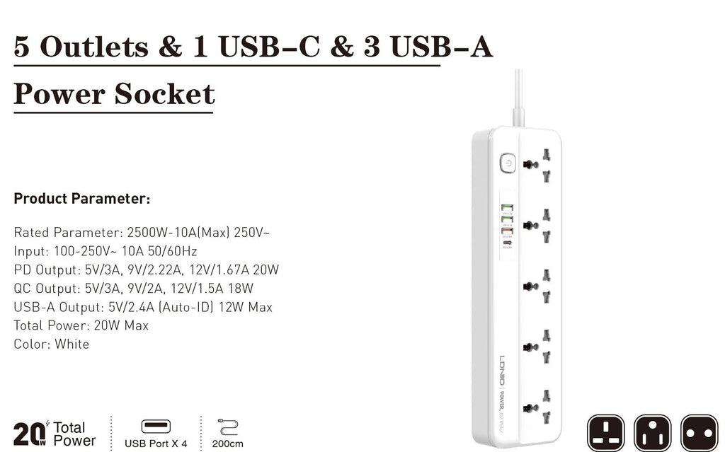 SC5415 POWER SOCKET