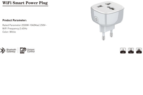 SCW1050 WIFI SMART POWER PLUG