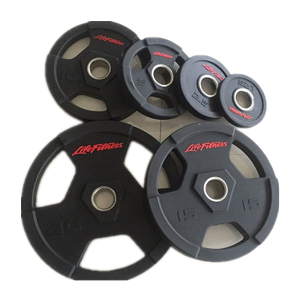 RUBBER COATED WEIGHT PLATES