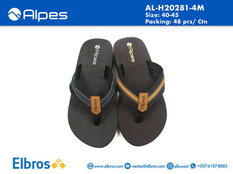 E-AL-H20281-4M SLIPPERS