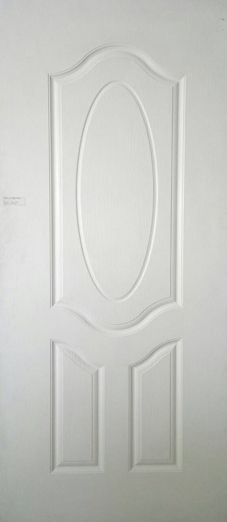 PVC COATED OVAL PANEL DOOR 28 X 80